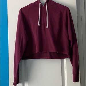 Cropped hoodie